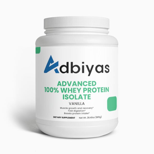 Advanced 100% Whey Protein Isolate (Vanilla)