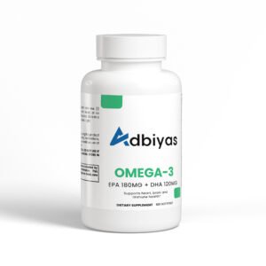 Omega-3 EPA 180mg + DHA 120mg – Heart & Brain Support