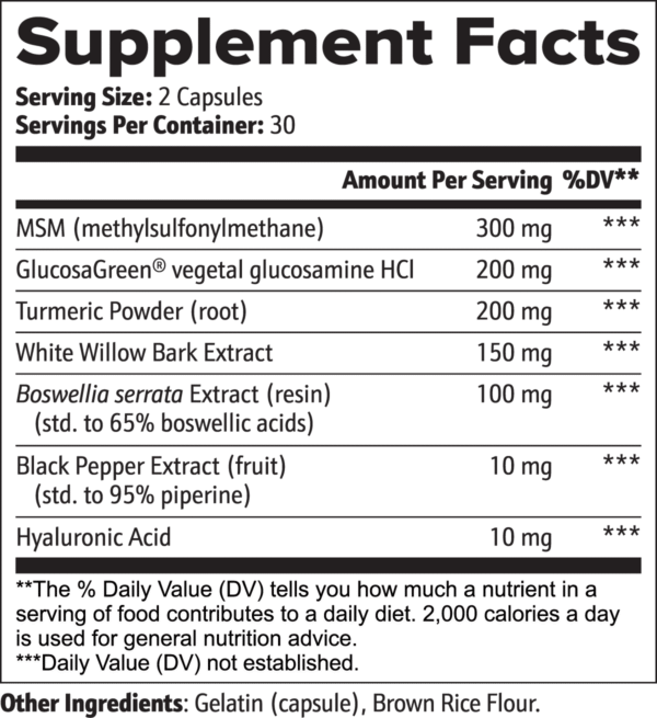 Joint Support – Bone & Joint Health