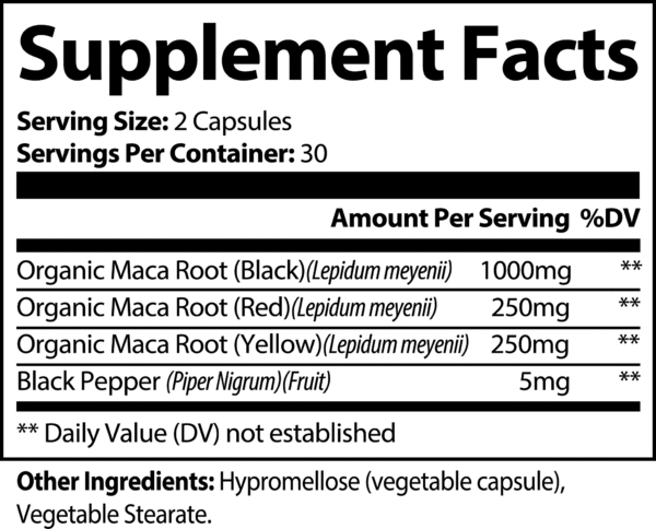 Maca Plus – Energy & Wellness Support